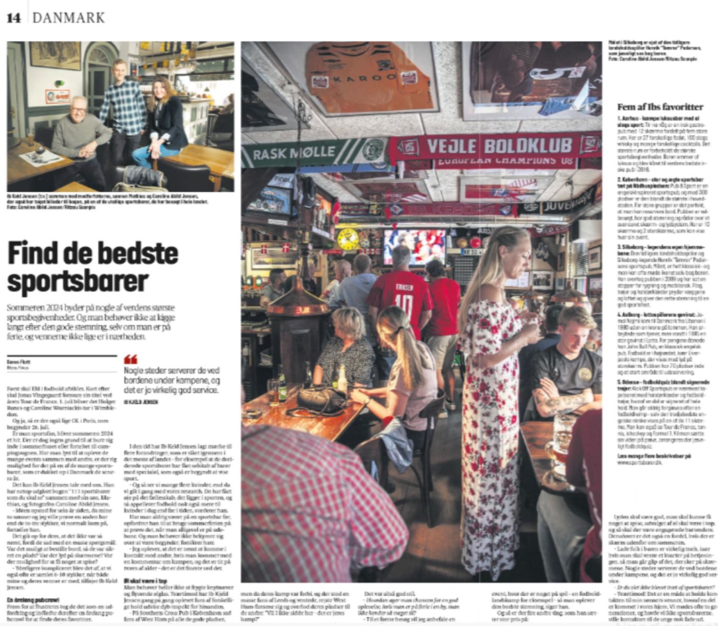 Omtale i Aarhus Stifttidende